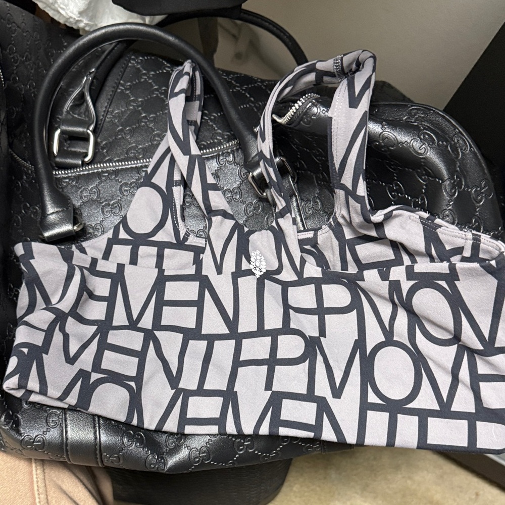 FP Movement by Free People Black and Gray Tank Top